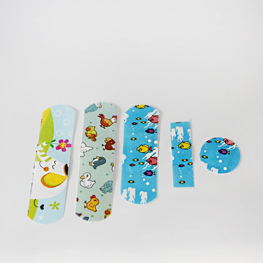 Waterproof Wound Plaster First Aid Bandage Custom Cartoon Band-aid Kids Band Aids Kid Plaster