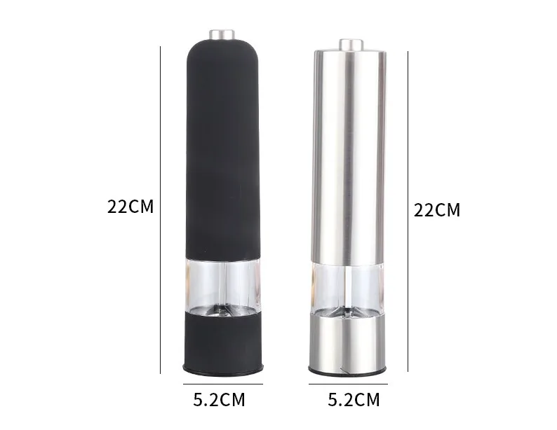 Electric Salt and Pepper Mill Grinder for Kitchen
