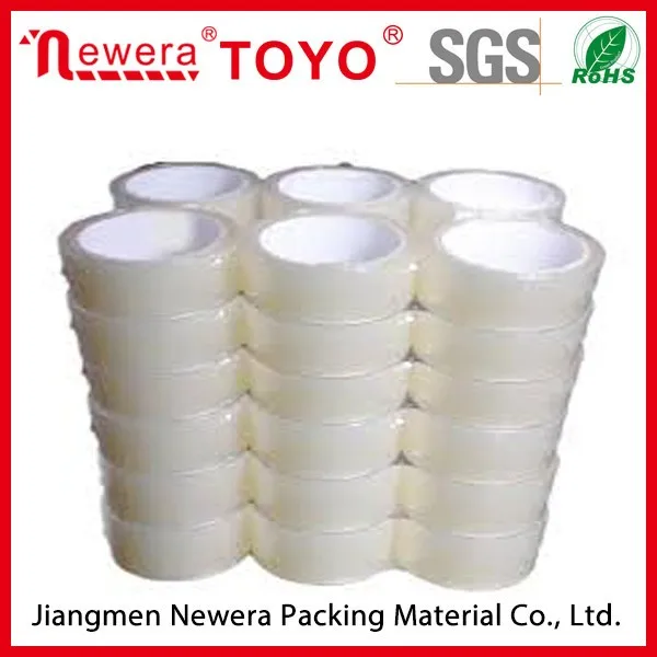 clear  hot sales high quality ISO adhesive tape for sealing free shipping