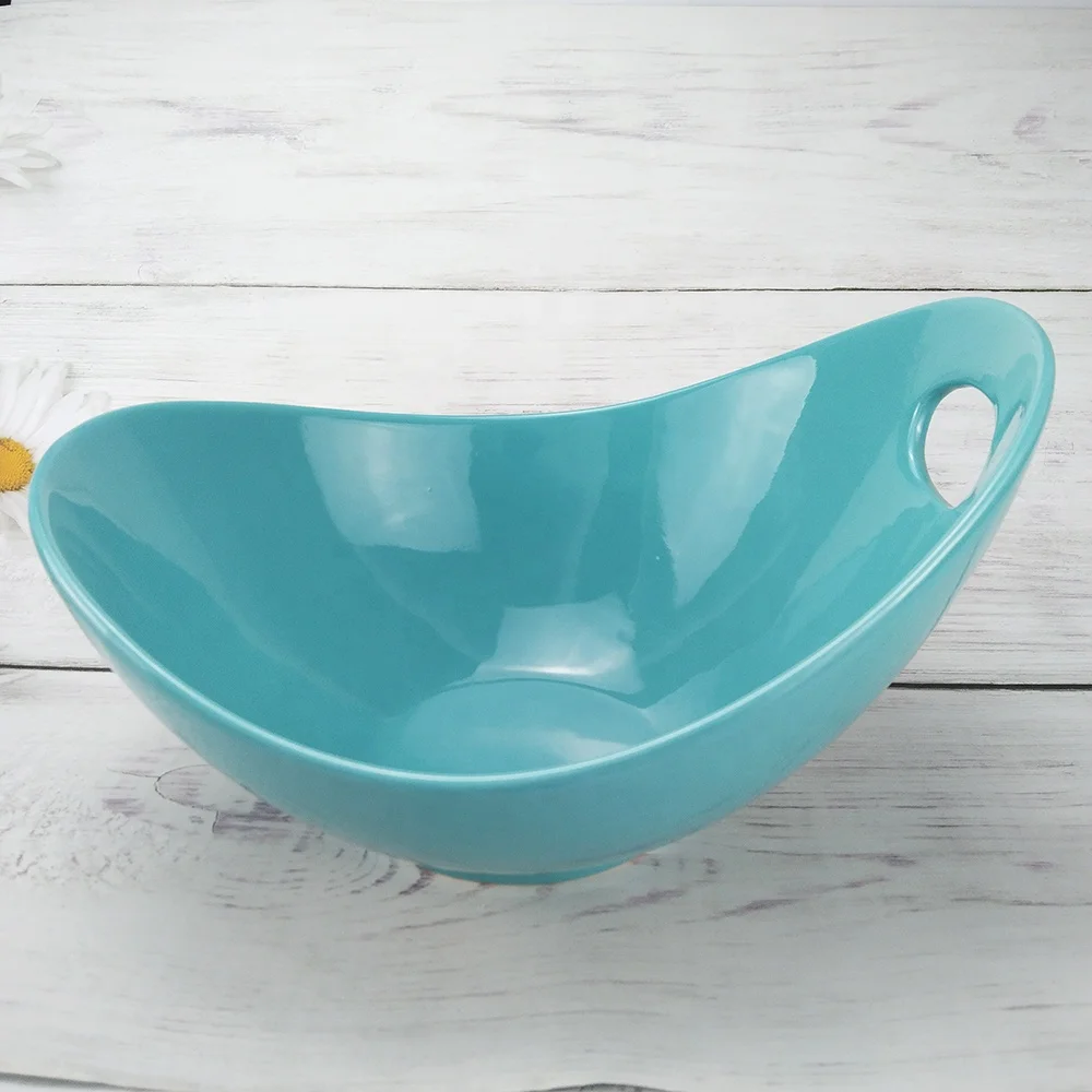 Eco Friendly Large Soup Salad Dessert Ceramic Berry Guacamole Dipping Bowl Nordic Sauce Bowls