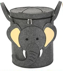 Portable Toy Storage Bag and Play Mat Toy Organizer Basket Drawstring blanket Container Bin for Lego Toy Bucket