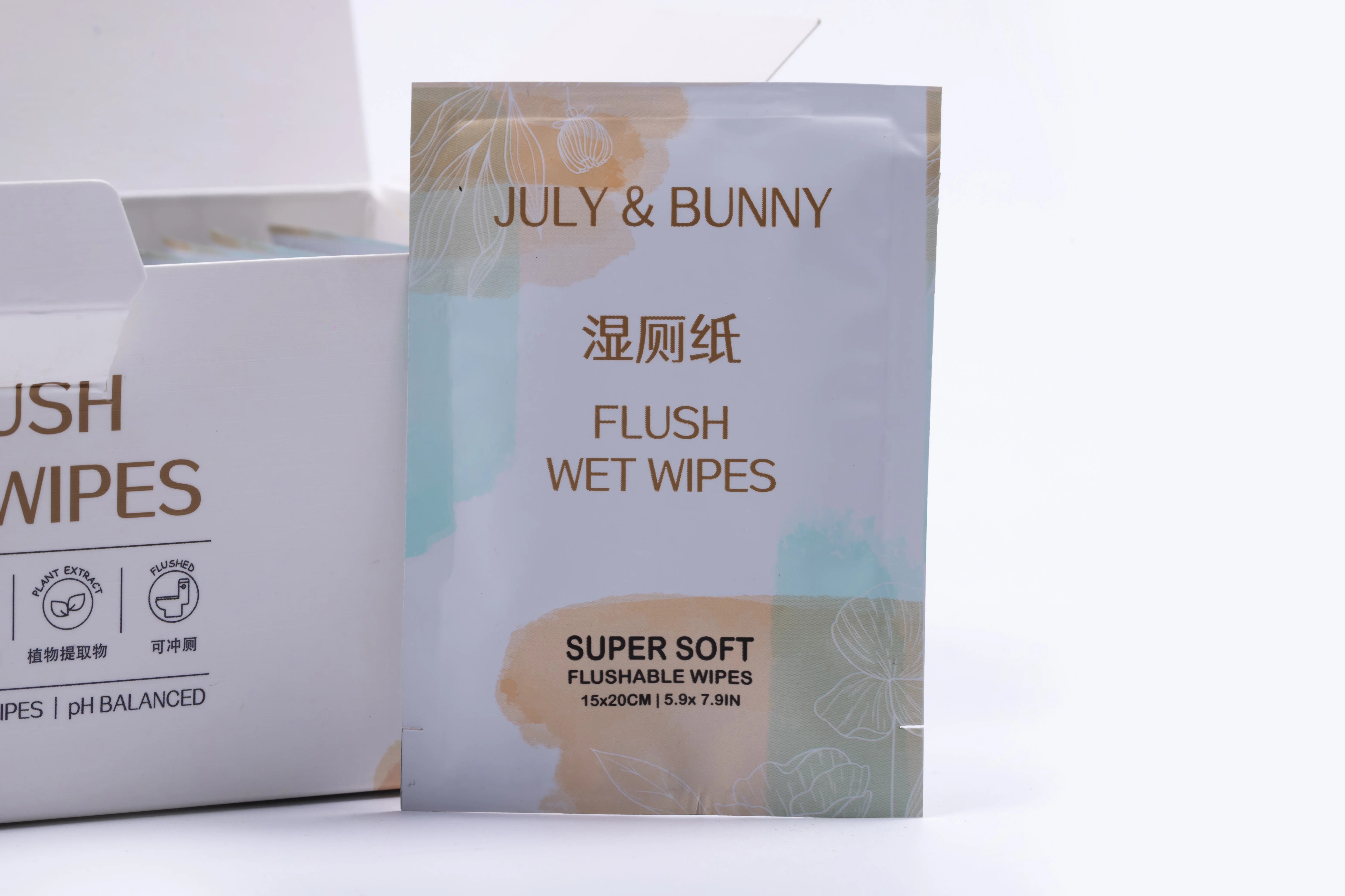 Biodegradable And Washable Skin Friendly Wet Wipes, Clean Wet Wipes For Baby Skincare