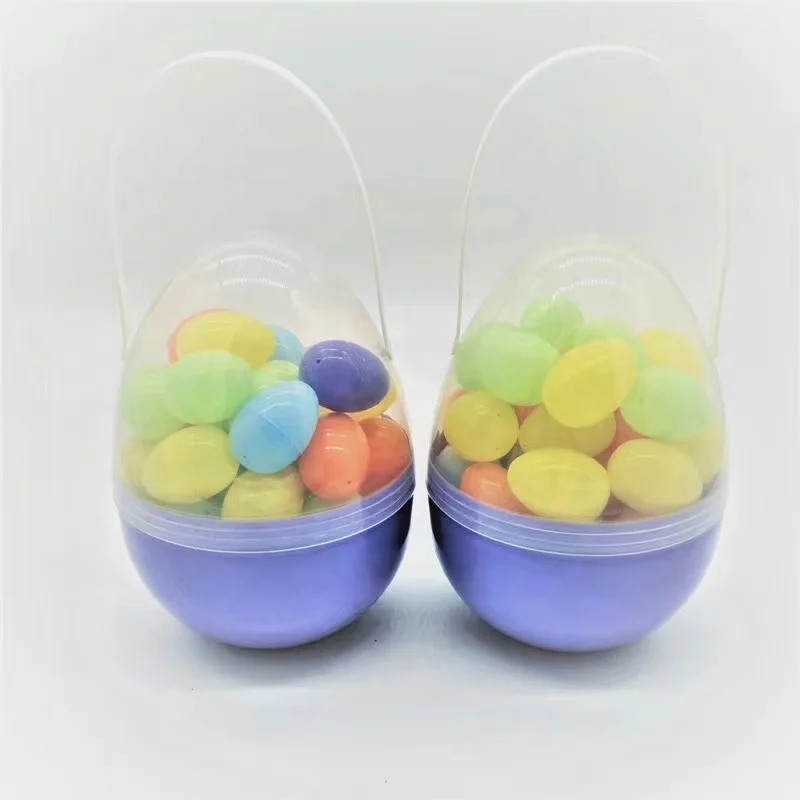 Manufacturers supply 10 inch Easter Eggs with Easter Plain Open eggs