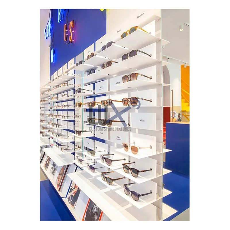 Hot Sale Sunglasses Display Cabinet Glasses Display Showcase Optical Shop Interior Design