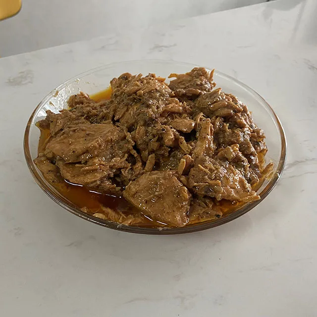 
Bsg pack food instant black pepper chicken ready to eat self heating nutritious low fat 