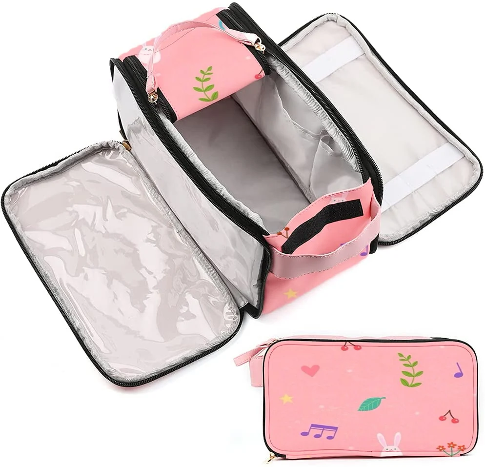 Large Dopp Kit Shaving Bag For Toiletries Accessories Pu Leather Water-resistant Makeup Cosmetic Organizer For Travel