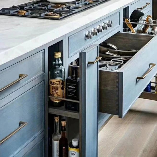 AIMINO  OEM Kitchen Cabinet Zinc Alloy Handle Furniture Accessories Antique Bronze Cabinet Handle