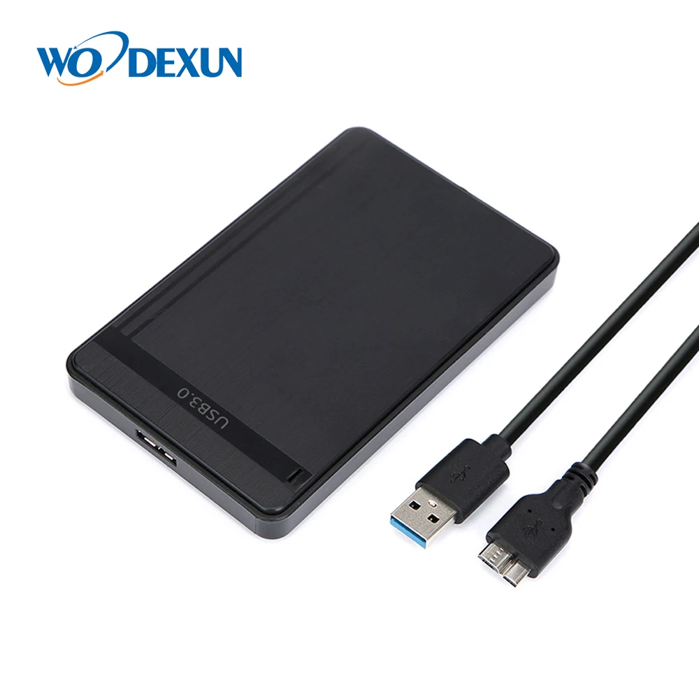 2.5 inch Hard Drive Case HDD Case SATA to USB3.0 HDD Enclosure Support 6Gbps Mobile External HDD Case for PC Laptop