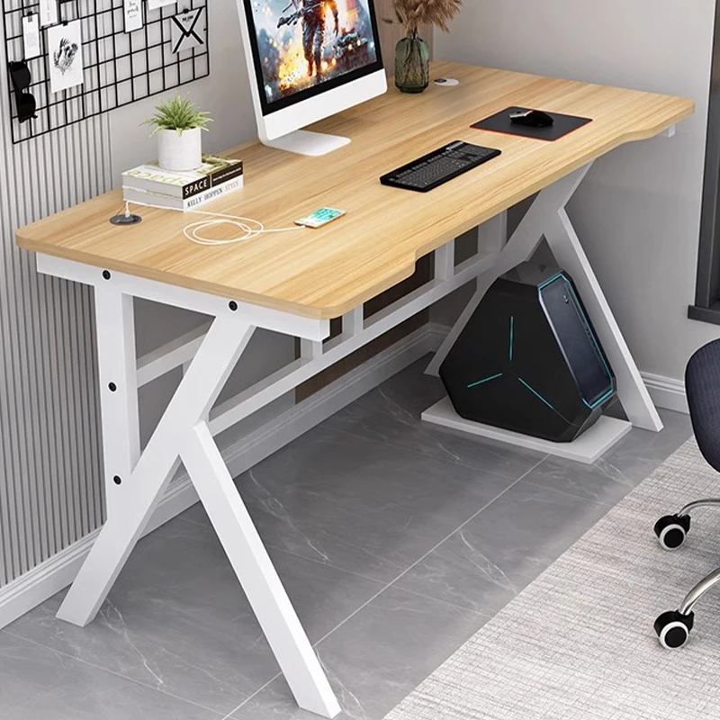 Hot Selling Quality White Computer Gaming Tables Modern Design office desk Top Pc Game Gaming Table