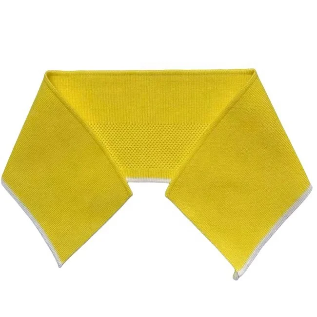 Plain Rib Polyester Elastic Flat Knitting Solid Color Cuff and Collar