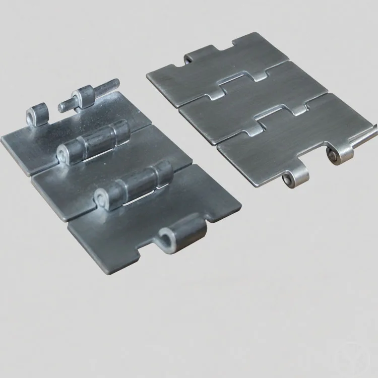 SUS304 Stainless steel slat top chains SS812-K600 for beverage industry