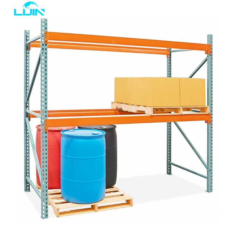 Wholesales Price Adjustable Selective Shelves Heavy Duty Metal Warehouse Storage Mesh Tear Drop Rack