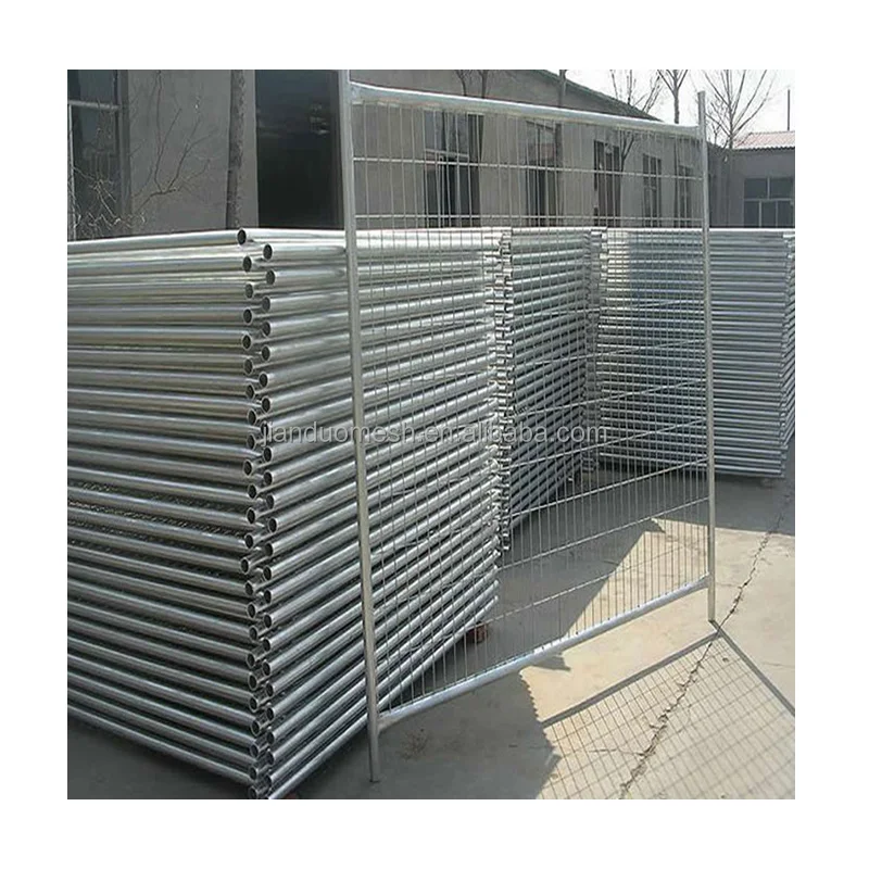 Anti-rust galvanized 7ft height Australia removable temporary fence