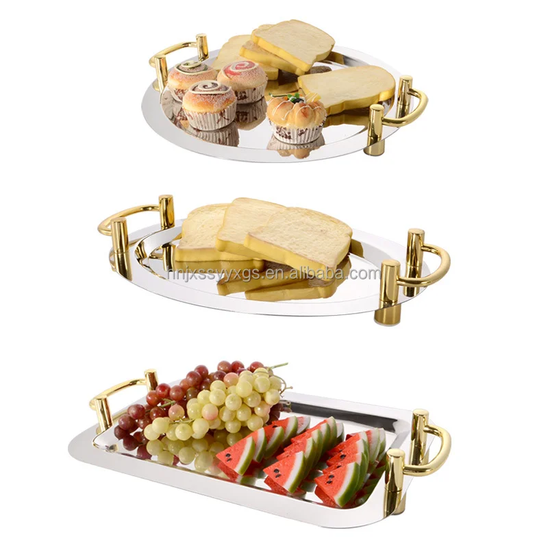 2022 Hotel Product Stainless Steel Deep Baking Tray Stainless Steel Food Serving Tray