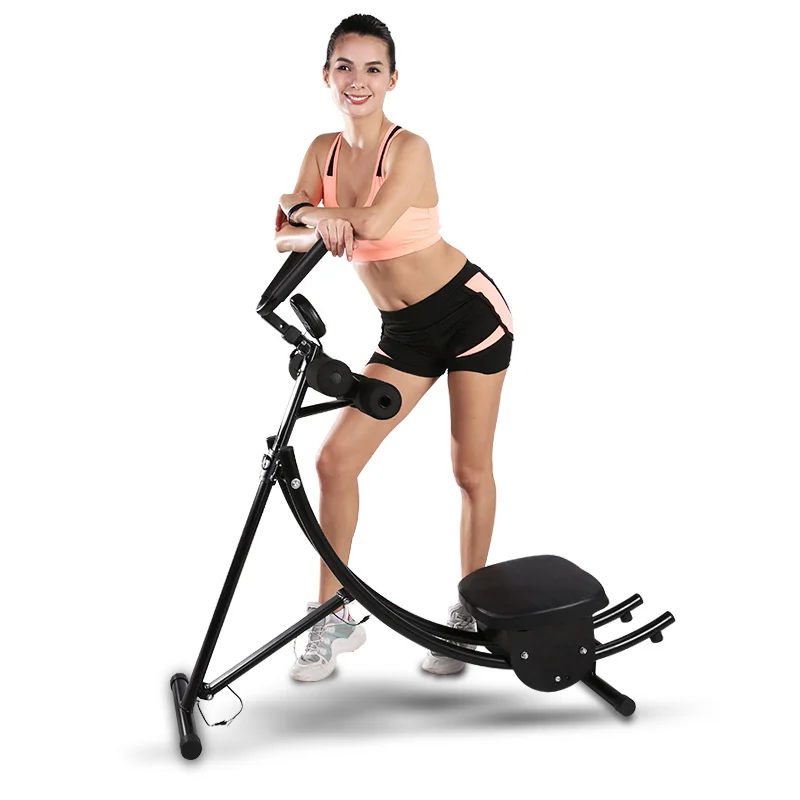 New Foldable Abdominal Crunch Roller Coaster Exercise Machine