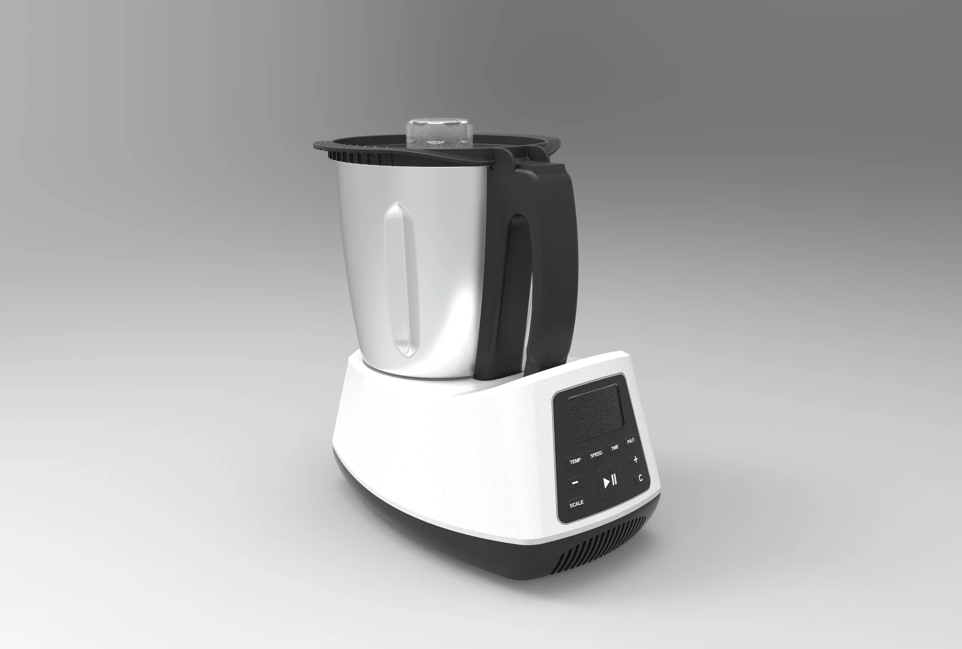 Smart Multifunctional Food Processor,WiFi Built-In,All in 1,Blending,Steaming,Weighing,Mixing,Emulsifying,Chopping,Kneading