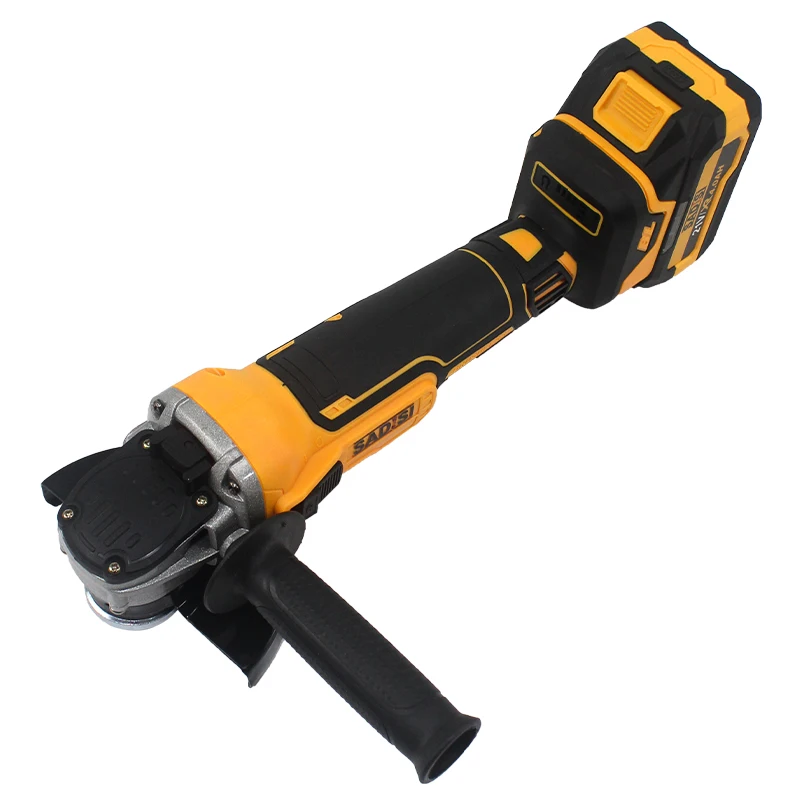 SADIS 5' 1400W Pro Angle Grinder Industrial & DIY Grade Electric Tools Cutter Machine with Variable Speed
