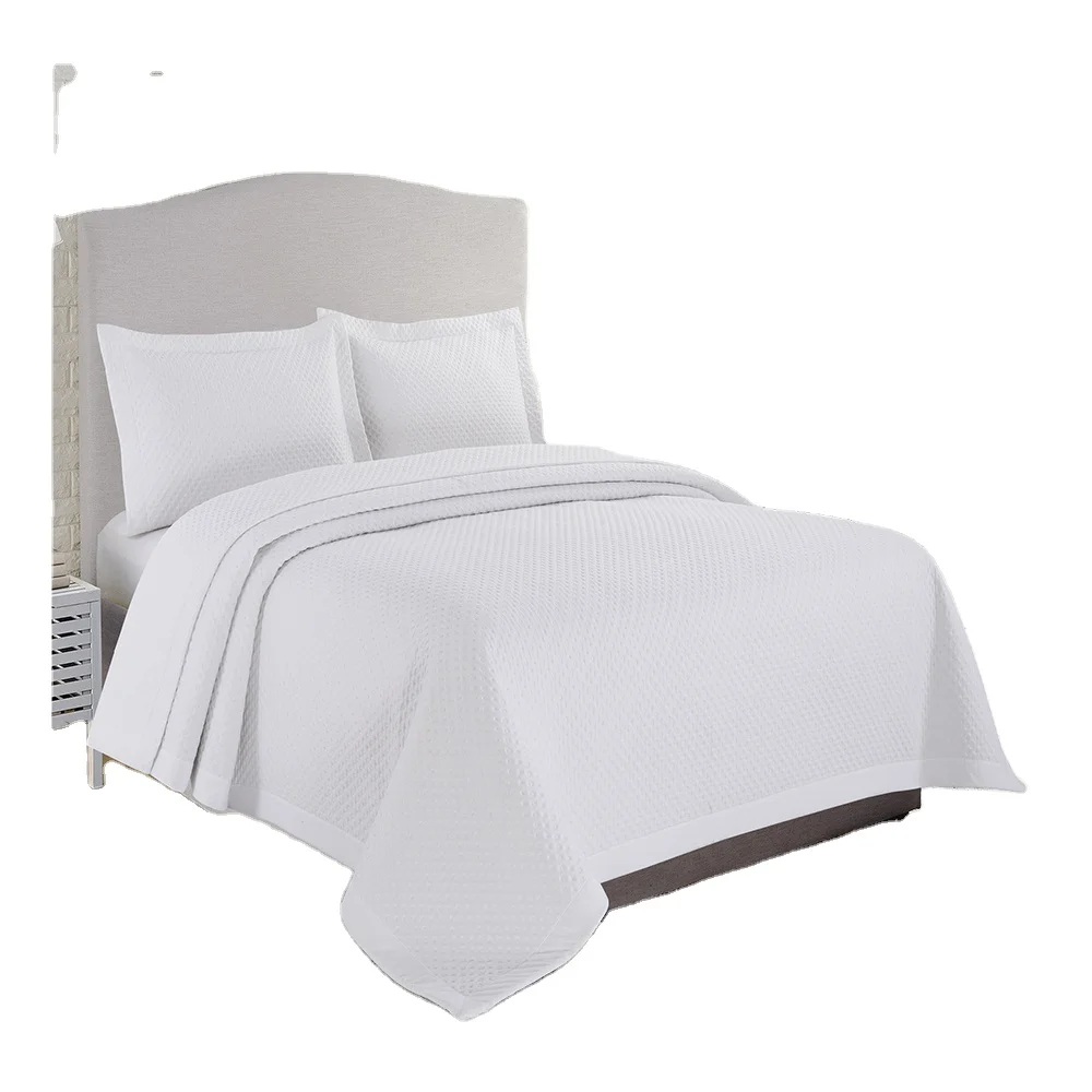 Higher quality  hometextile 100%polyester microfiber qulited bedspread