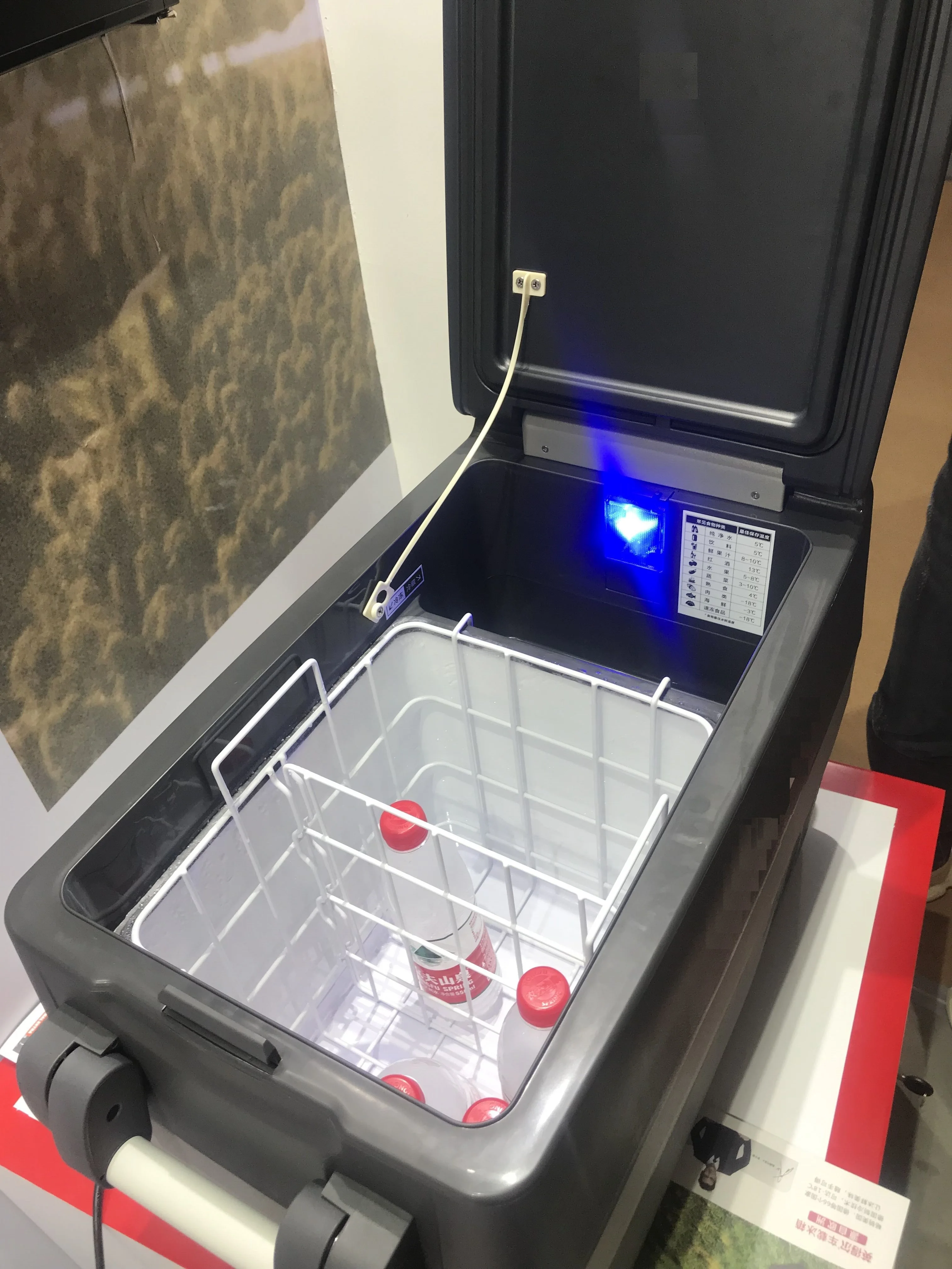 12 V Compressor RV Refrigerator 24V Compressor Refrigerator  camping fridge caravan cold rolled-sheet top open car freezer