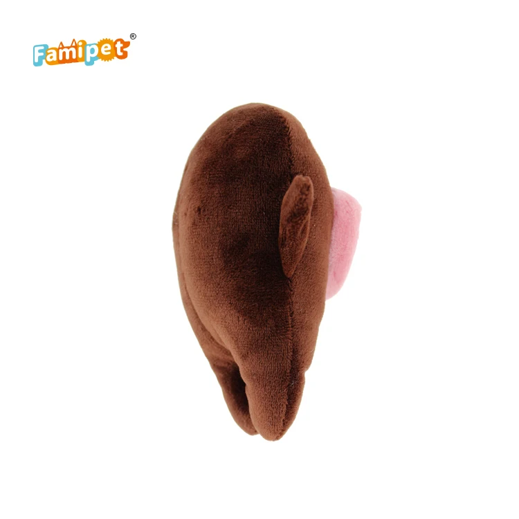 Прочная игрушка для домашних животных, новейший дизайн, большой рот, мультяшная игрушка с внутренними визжками