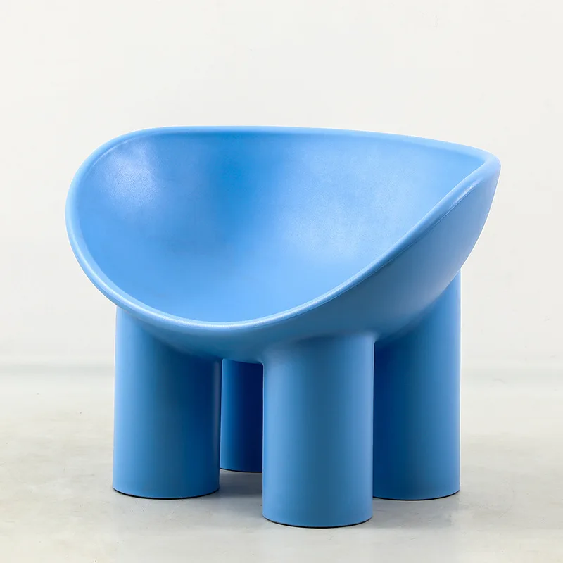 Best Outdoor Wedding Decoration Nordic Elephant Leg Chair - Lazy Leisure Round Shaped Chair & Light Luxury Stool