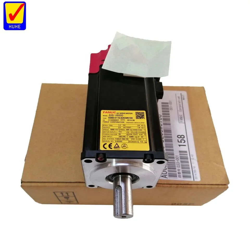 ЧПУ FANUC Япония Серводвигатель A06B-0116-B203 #0100-Быстрая доставка/в наличии в большом количестве/по дешевой цене