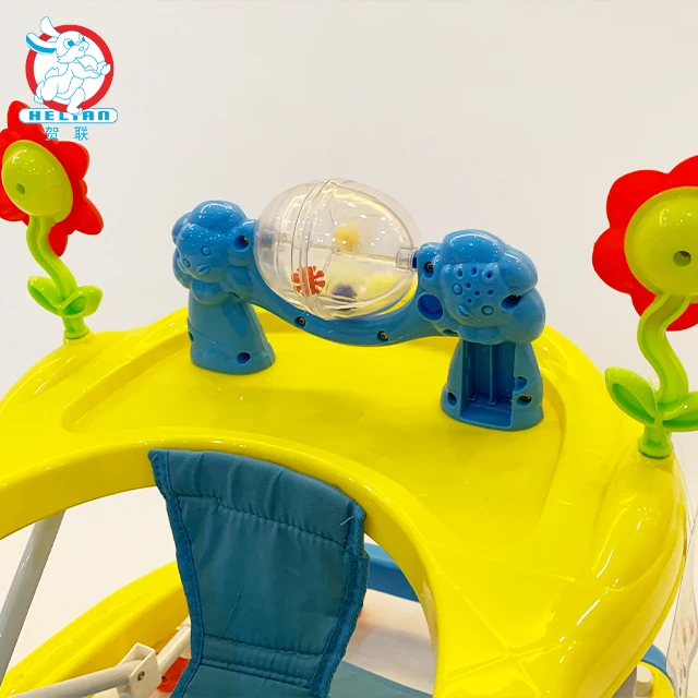 
BLM good quality Baby Walker Baby Scooter Rollover Prevention Multifunctional Children U Type Foldable With Music 
