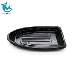 Transparent Packaging Boat Party Sushi Box With Clear Lid