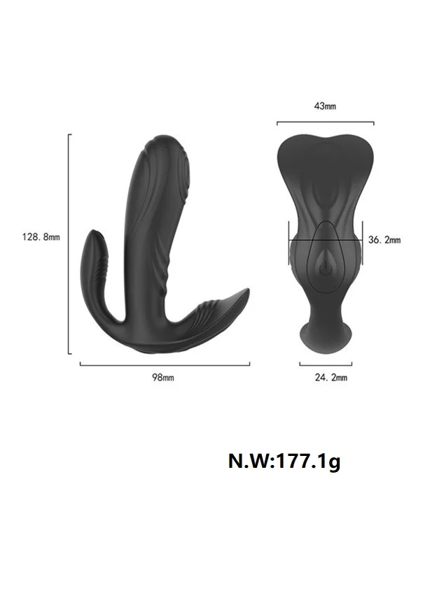 2021 new arrived men prostate anal plug vibrating sex toys the couples use medical silicone vaginal rotating vibrator adult toy