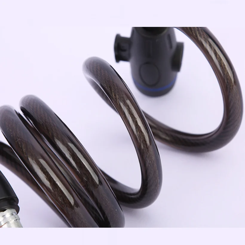 
Best selling durable using popular product steel lock for bicycle two keys lock bicycle cable lock 