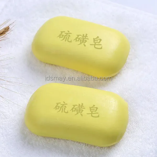80g Basic Cleaning Feature bath Soap Style sulfur soap from China