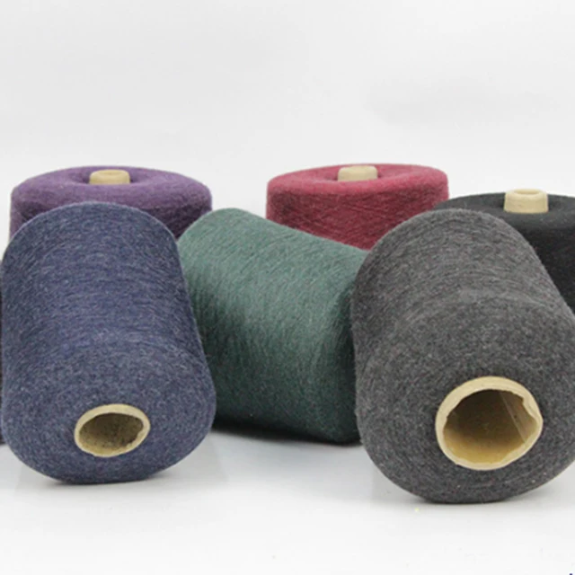 Best Selling TC TR 65/35 Price Cotton Blended  Melange Yarn heather yarn