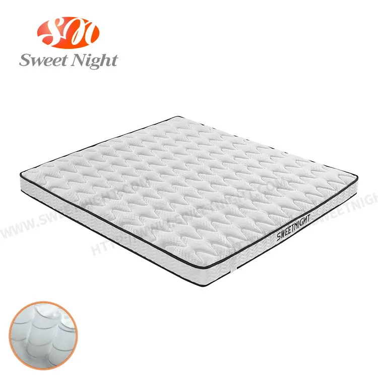 
3 Star Hotel mattress Africa market Rolled up pocket king high density foam spring bed price in a box mattress bed sleep 