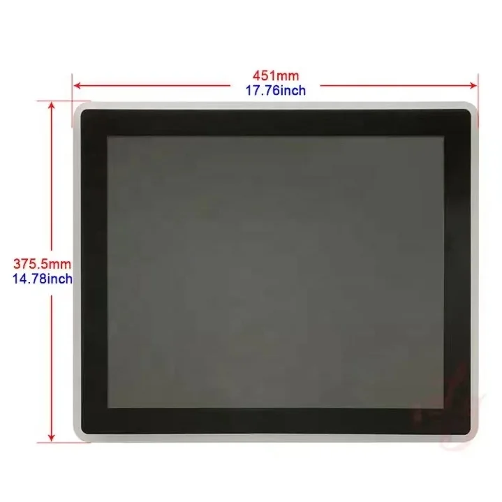 19 inch game machine edge light touch screen monitor game monitor touch screen game monitor for sale