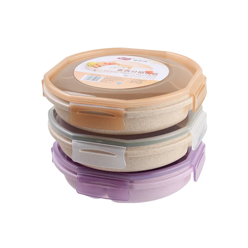 Amazon hot sale environmental protection lunch box  microwave safe food container