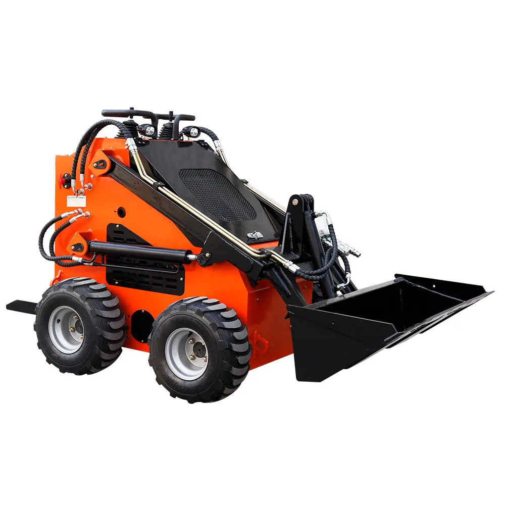 Good performance Construction small skid steer loader HTS380T with Briggs Stratton /Rato/honda Engine EPA/euro 5/CE