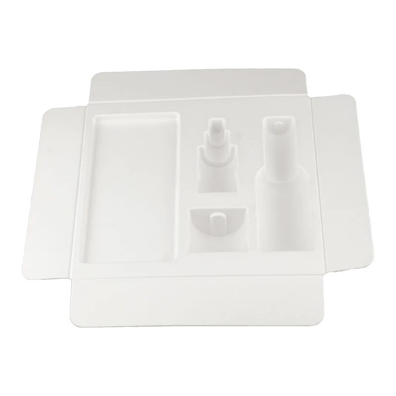 Customized Biodegradable Sugarcane Bagasse Pulp Compression Custom Paper Molded Packaging