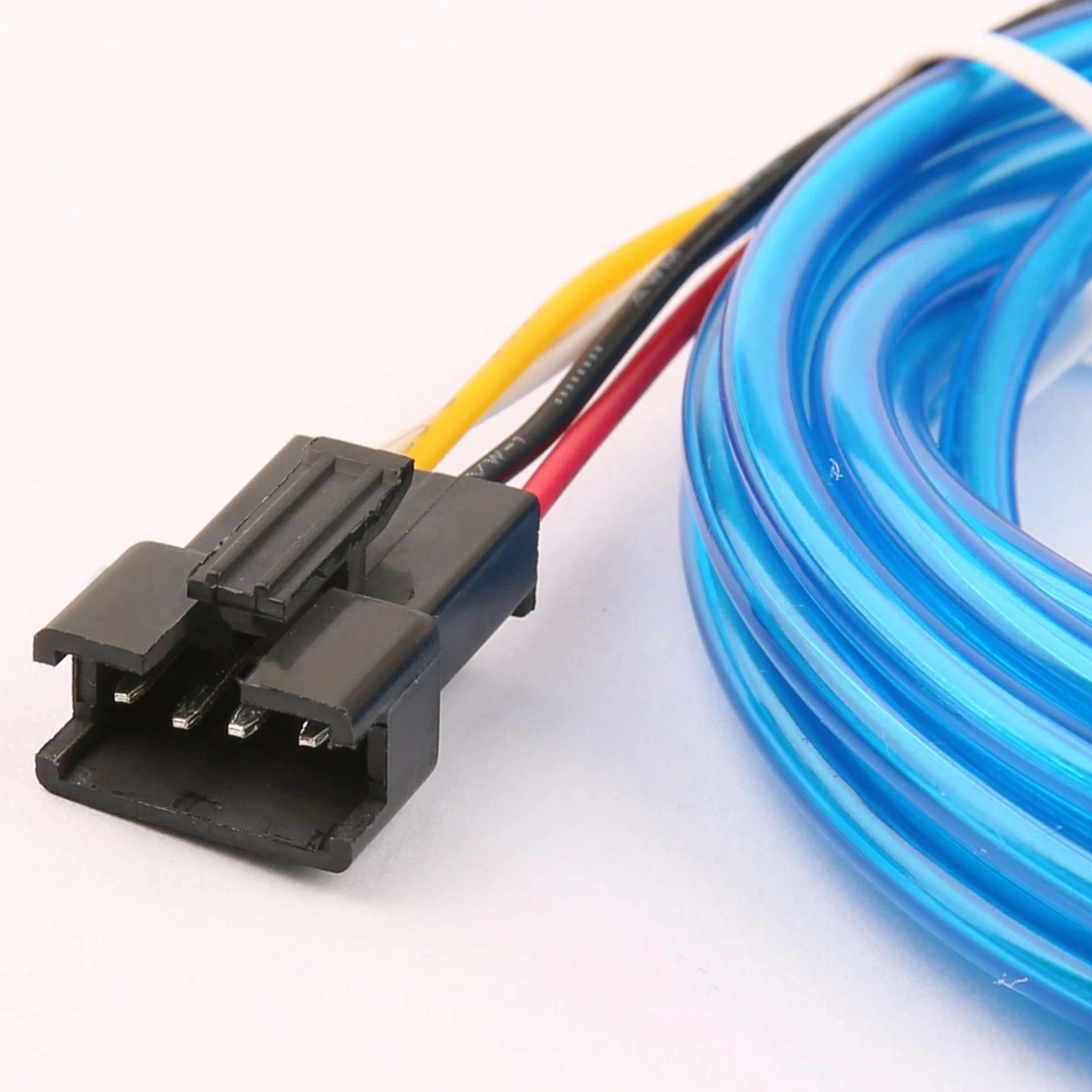 2022 hot sale blue color chasing brightness EL wire for Halloween Decoration