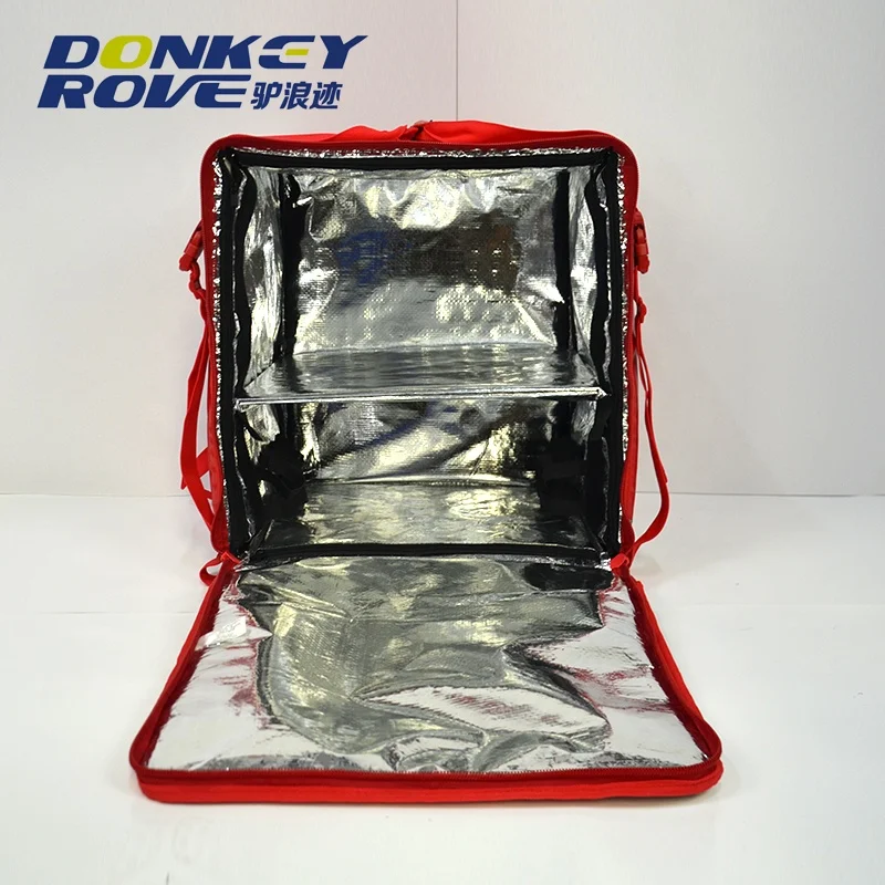 2020 Wholesale 500D waterproof fabric insulation  food distribution backpack Cooler Bag