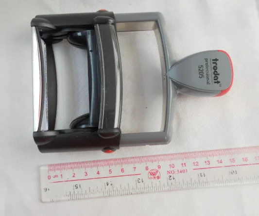 original 56x33mm/professional 5206 trodat heavy  self inking stamp roller stamp