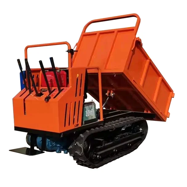  Mini crawler transporter rubber track dumper 500kg 800kg 1000kg 1ton-8ton mini dumperwith lift and crane for
