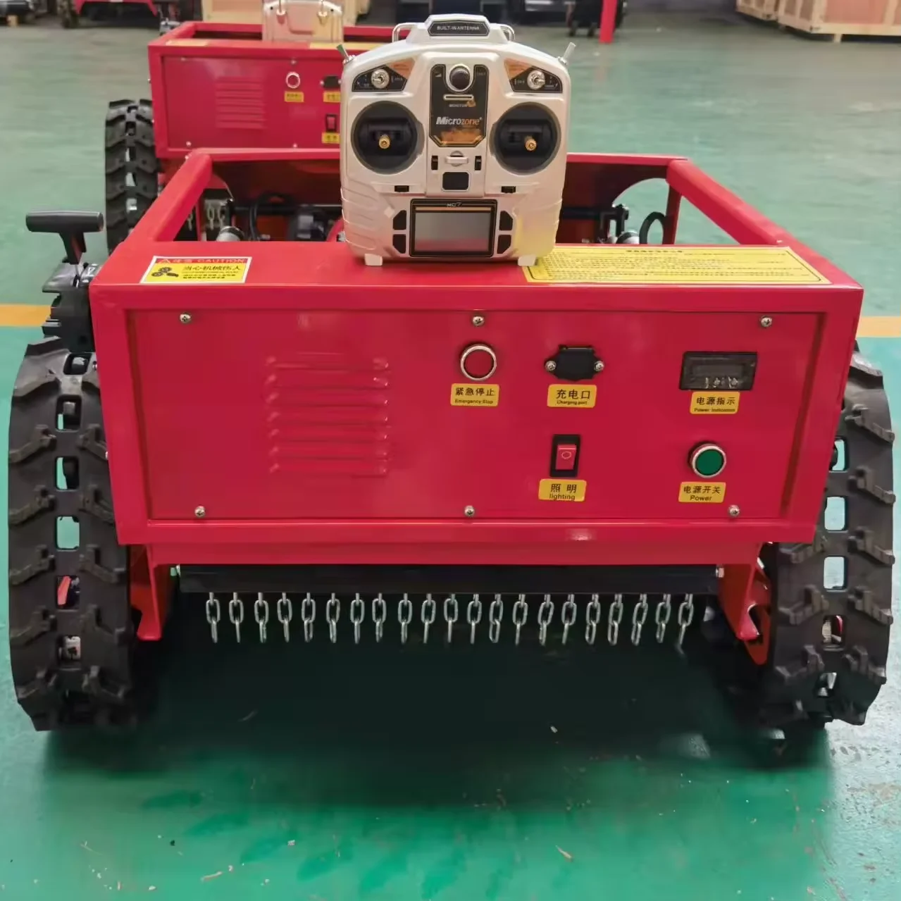 Agricultural robots lawn mower 1300mm grass cutting machine Rechargeable Grass Cutter Cordless Sod Cutter