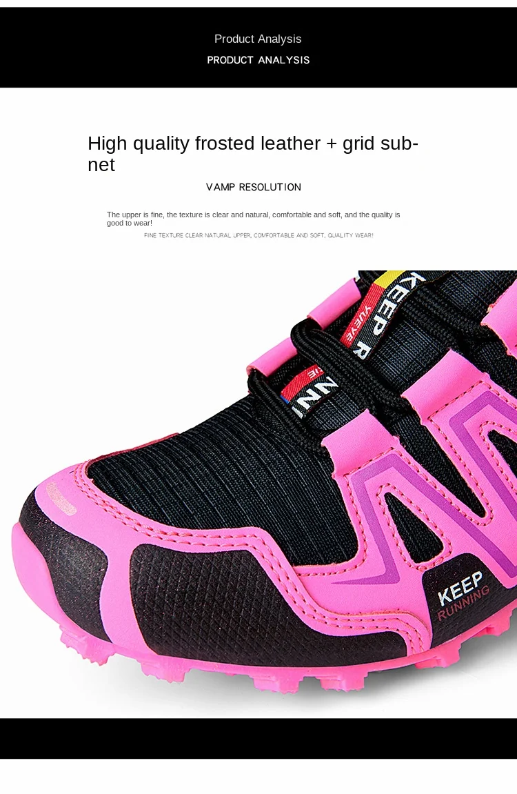 Women  Trekking Anti-Slip Ventilation  Waterproof Climbing Shoes  Tracking Tourism Trail Shoes