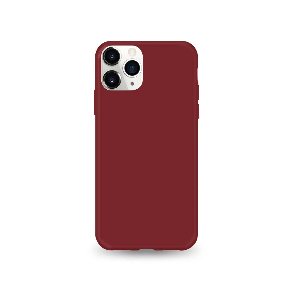 Anti Shock Proof Slim Matte Soft TPU Silicone Cover For iPhone 11 12 13Mini Pro Max Mobile Phone Case