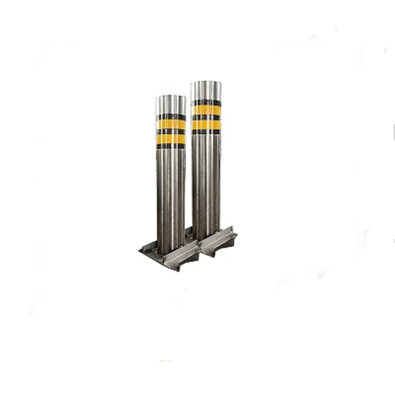 304 Stainless Steel Bollard School Parking Bollards Segmented Road in stock