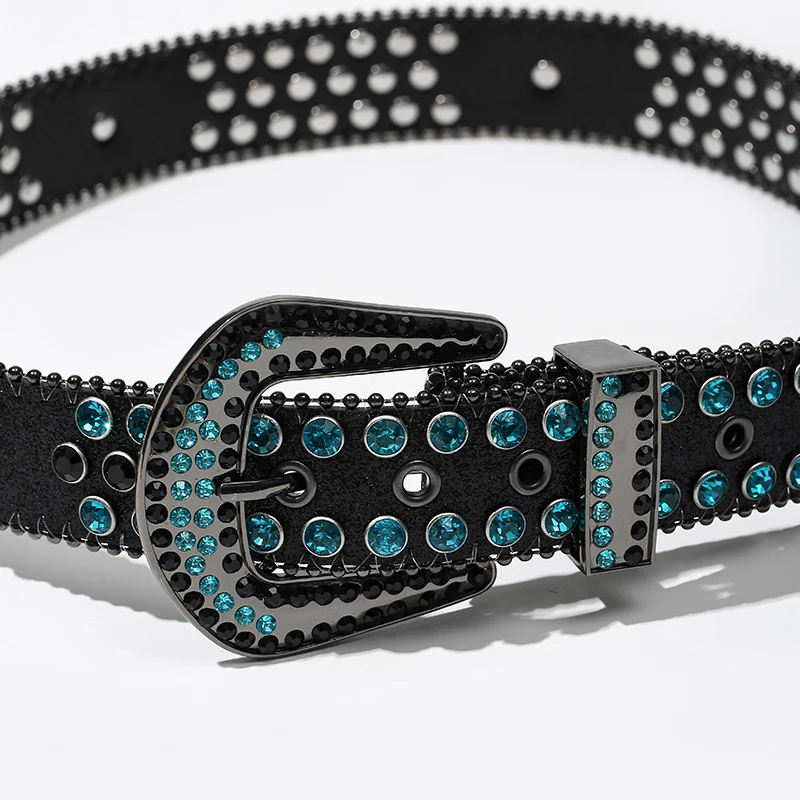 Заводская распродажа, высококачественный ковбойский пояс со стразами