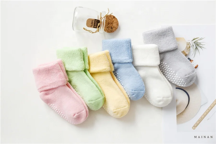 Wholesale Rubber Sole Newborn Baby Sock Shoes Custom Baby Socks