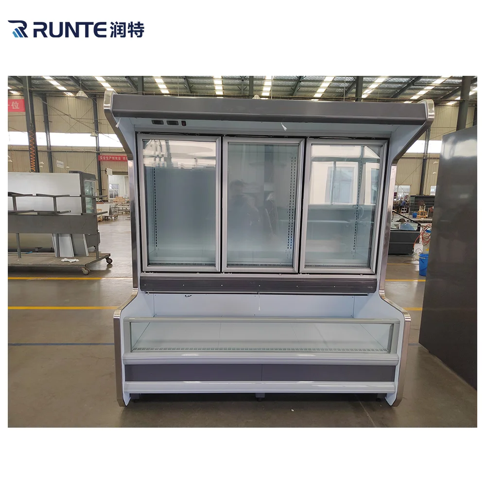 supermarket meat display refrigerator freezer UL ETL certificate