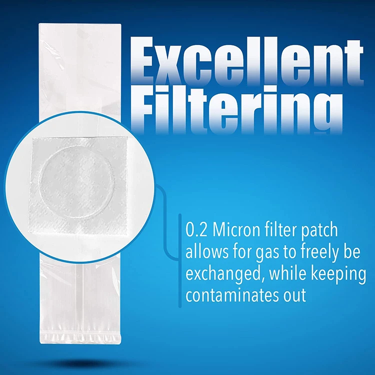 Mushroom Grow Spawn Bag 25 X 50cm X 0.06mm Ultra Thin Edible Fungi Spawn Bag Breathable