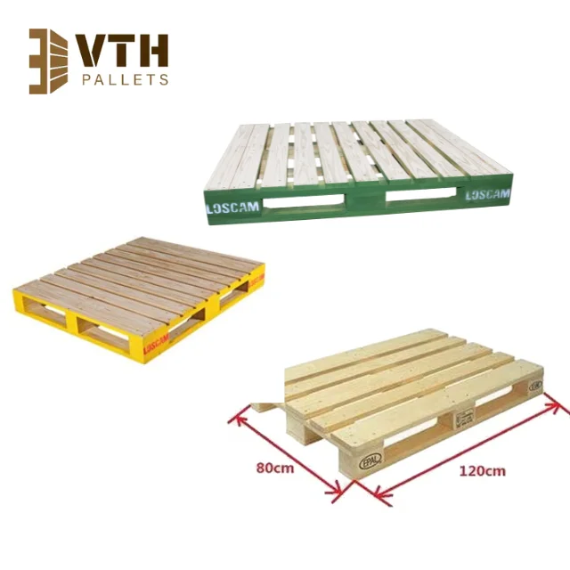 Premium 48x40 Wood Pallets for Sale - High Strength, Durable, and Cost-Effective for Warehouse Storage and Logistics